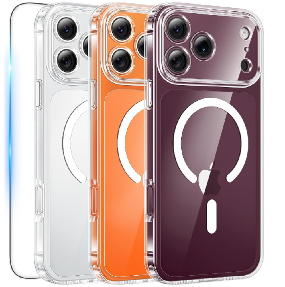 OOK Clear Case for iPhone 17 Pro Translucent Phone Holder Magnetic Magsafe New